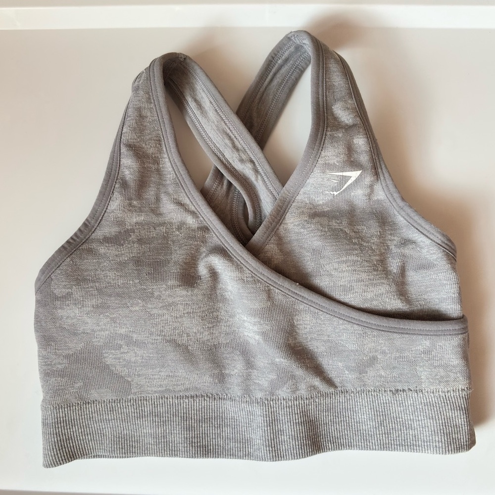 Gymshark Adapt Camo Seamless Sports Bra